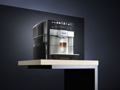 西门子Vitvaror daglig rengoring och vard av kaffemaskin